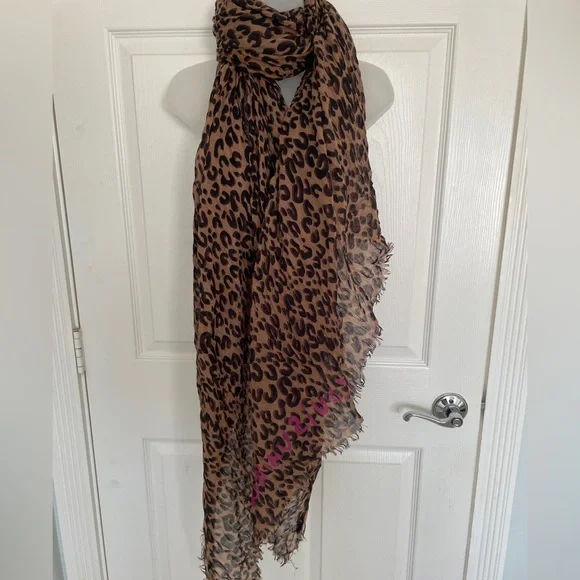 Louis Vuitton Stephen Sprouse Leopard Print scarf - Picture 4 of 8